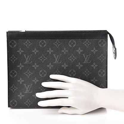 Louis Vuitton Monogram Eclipse Pochette Voyage MM 2 of 6