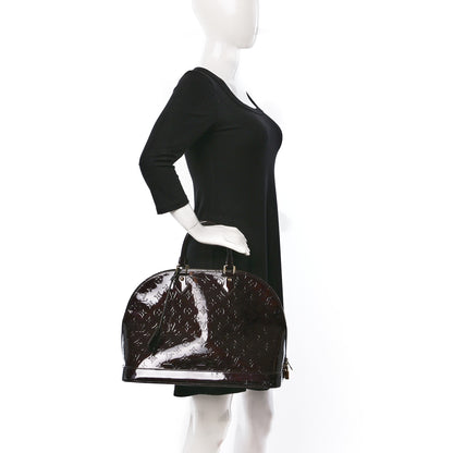 Louis Vuitton Vernis Alma GM Amarante 2 of 12