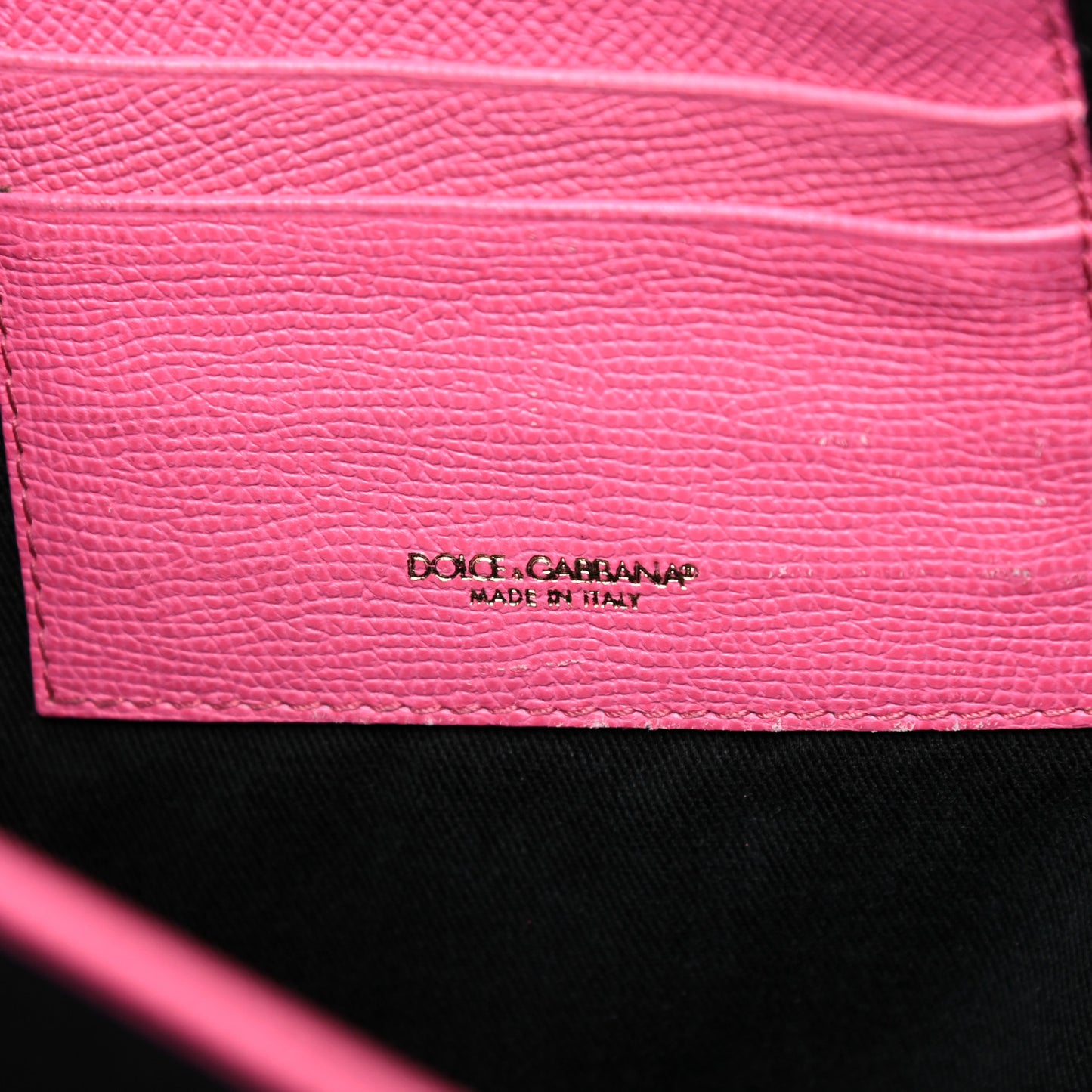 Calfskin Leopard Pouch Multicolor