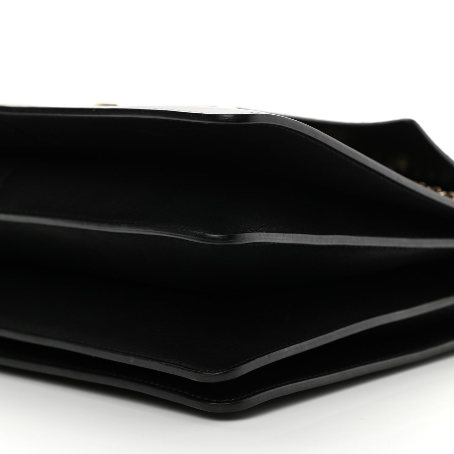 Suede Calfskin Medium Faye Shoulder Bag Black