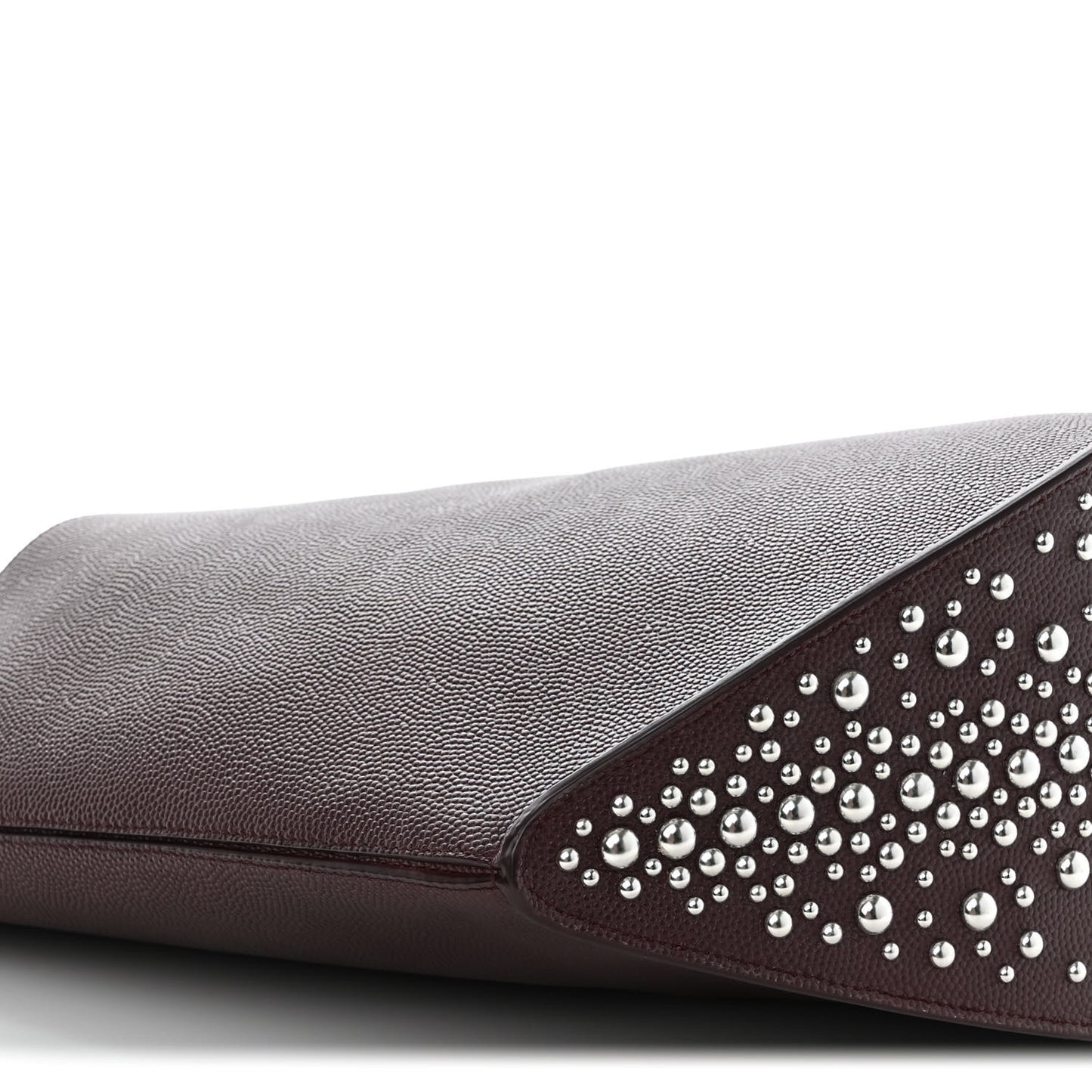 Calfskin Studded Medium Gail Shoulder Bag Almandite