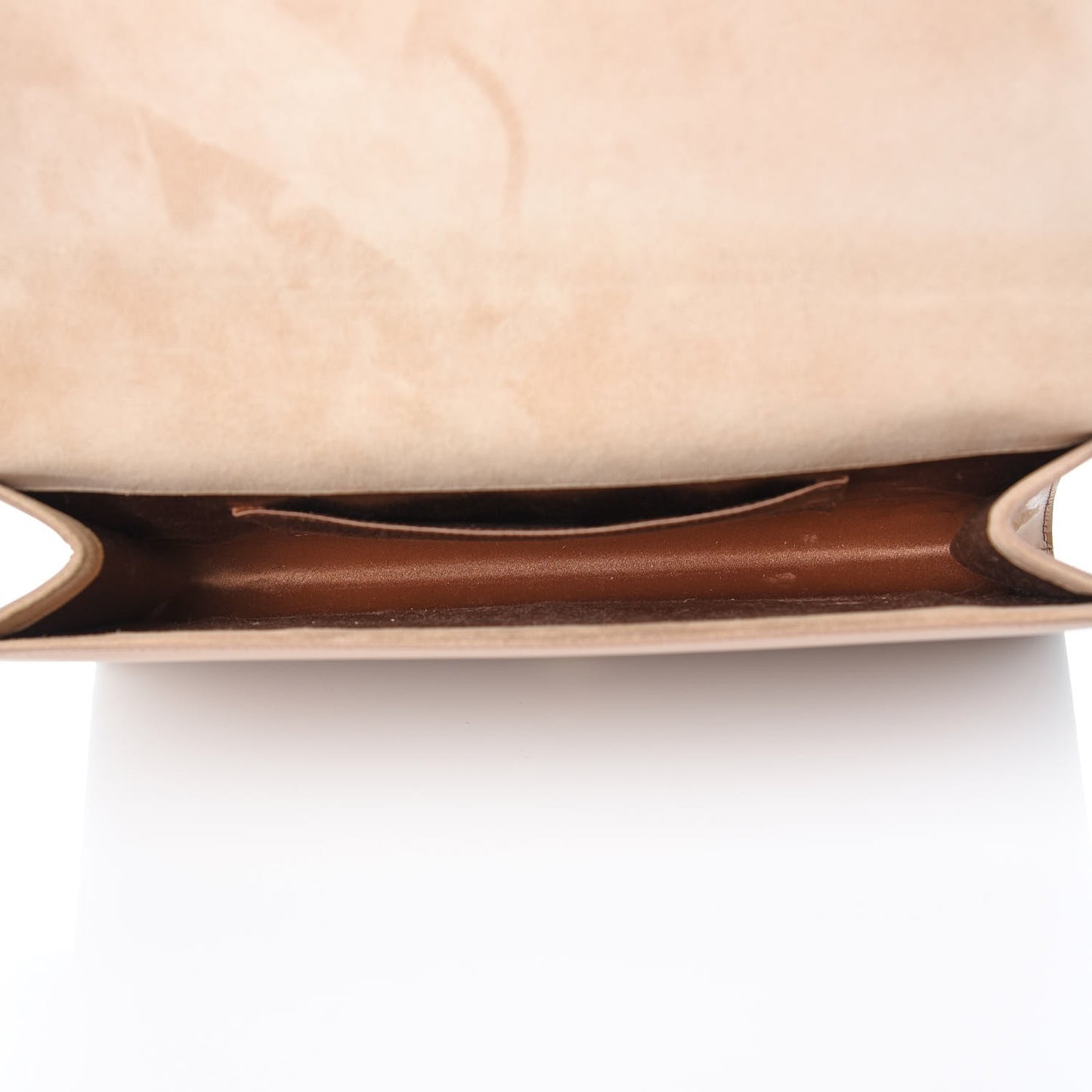 Patent Calfskin Monogram Large Belle De Jour Clutch Chair