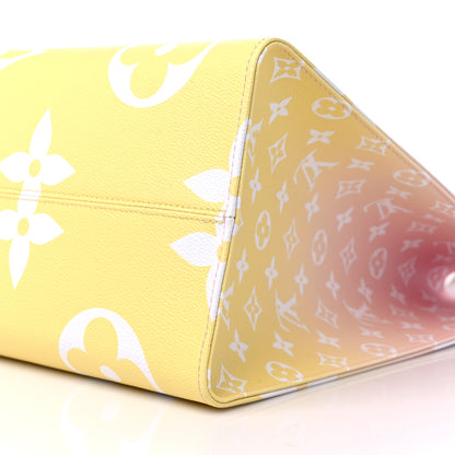 Louis Vuitton Monogram Giant By The Pool Onthego GM Light Pink 8 of 14