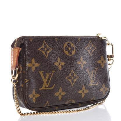 Louis Vuitton Monogram Complice Trunks and Bags Mini Pochette Accessories Beige 3 of 8