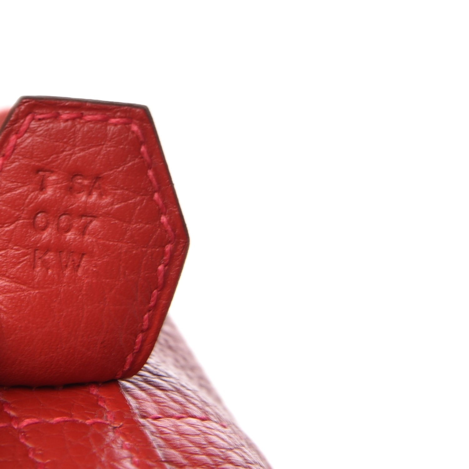 Hermes Taurillon Clemence Bolide 31 Rouge Casaque 8 of 9