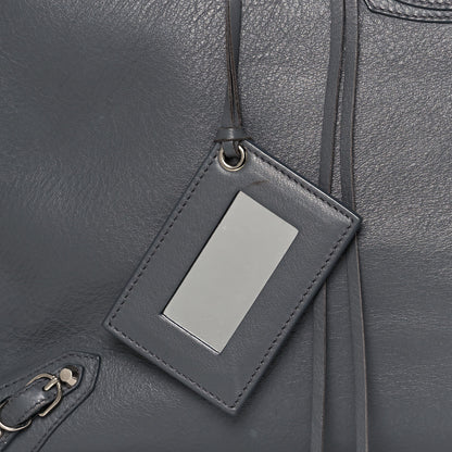 Balenciaga Veau Papier A4 Zip Around Tote Gris Metal 8 of 20