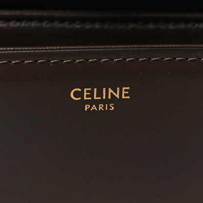Celine Shiny Calfskin Medium Triomphe Ecorce 7 of 11
