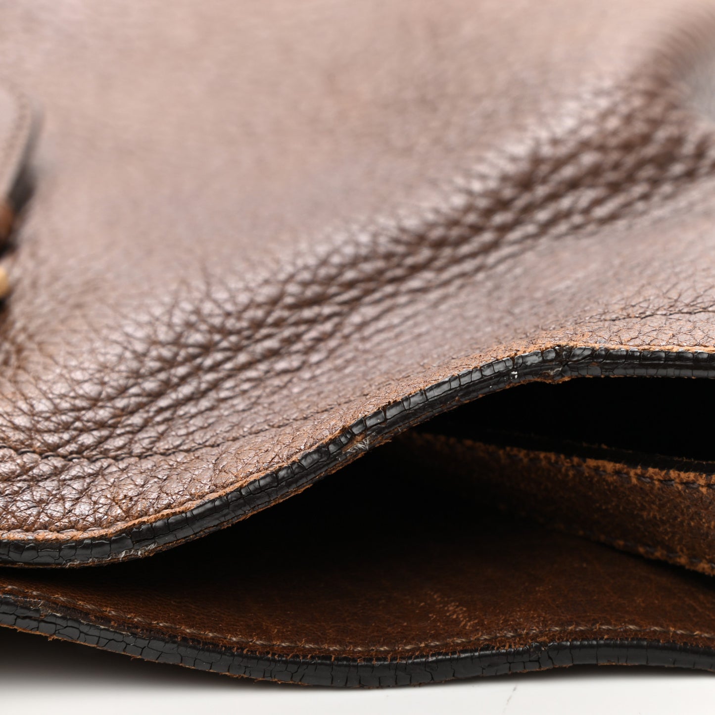Deerskin Tote Bruciato