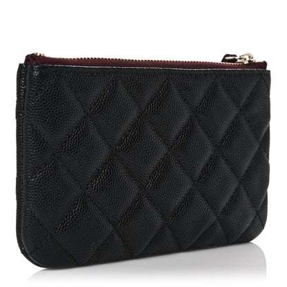Chanel Caviar Quilted Small Pouch Black 3 of 11