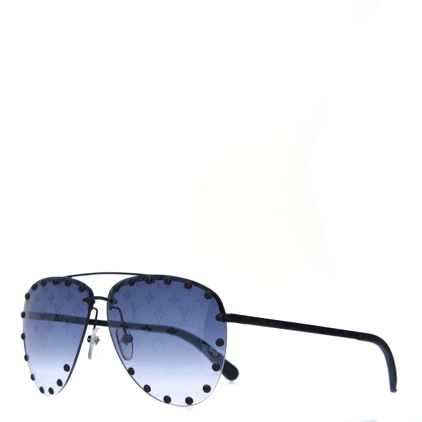 Monogram The Party Aviator Sunglasses Z0971U Black