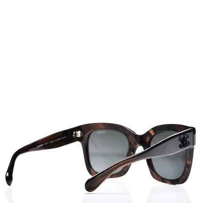 Chanel Mirror CC Sunglasses 5357 Brown 4 of 9