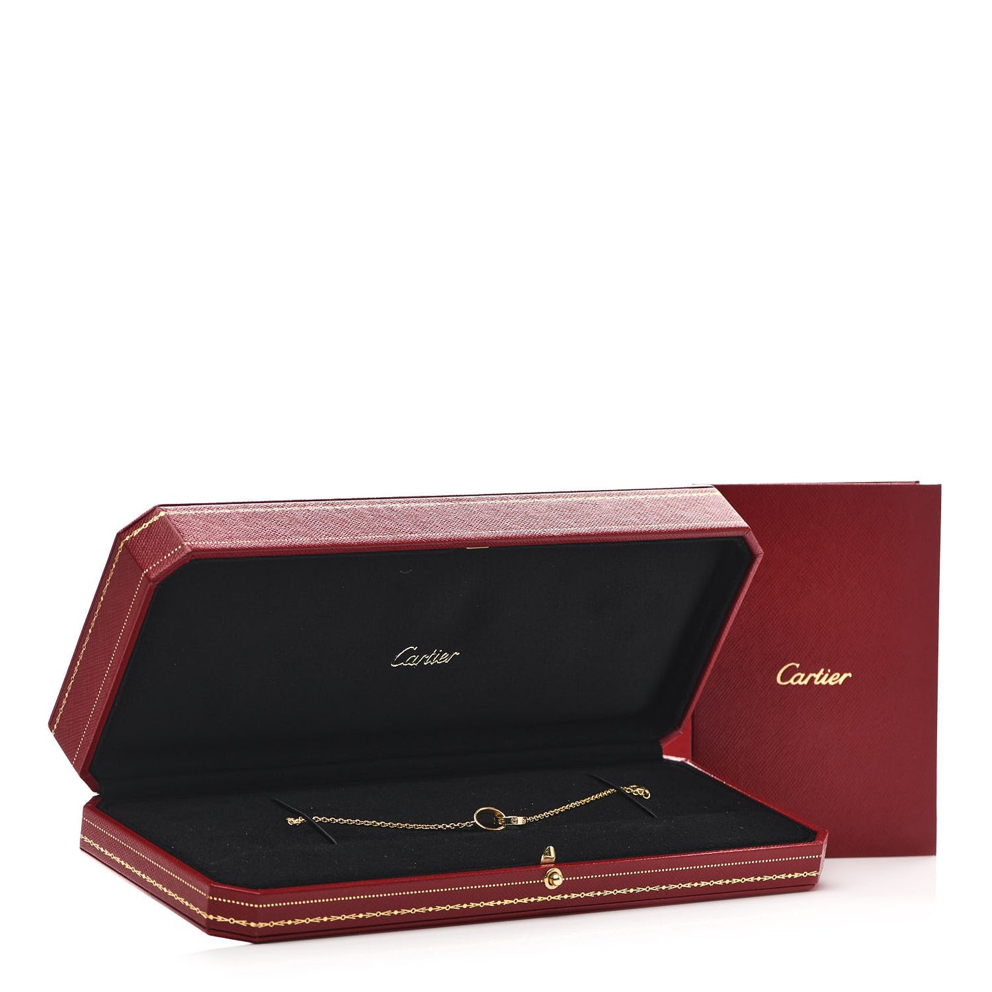 18K Yellow Gold Interlocking LOVE Bracelet
