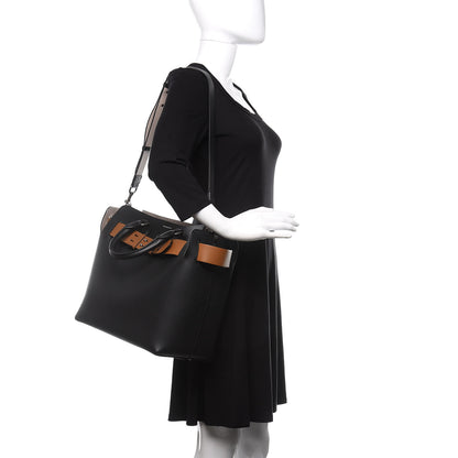 Burberry Soft Grain Calfskin Medium Belt Bag Black 2 of 10