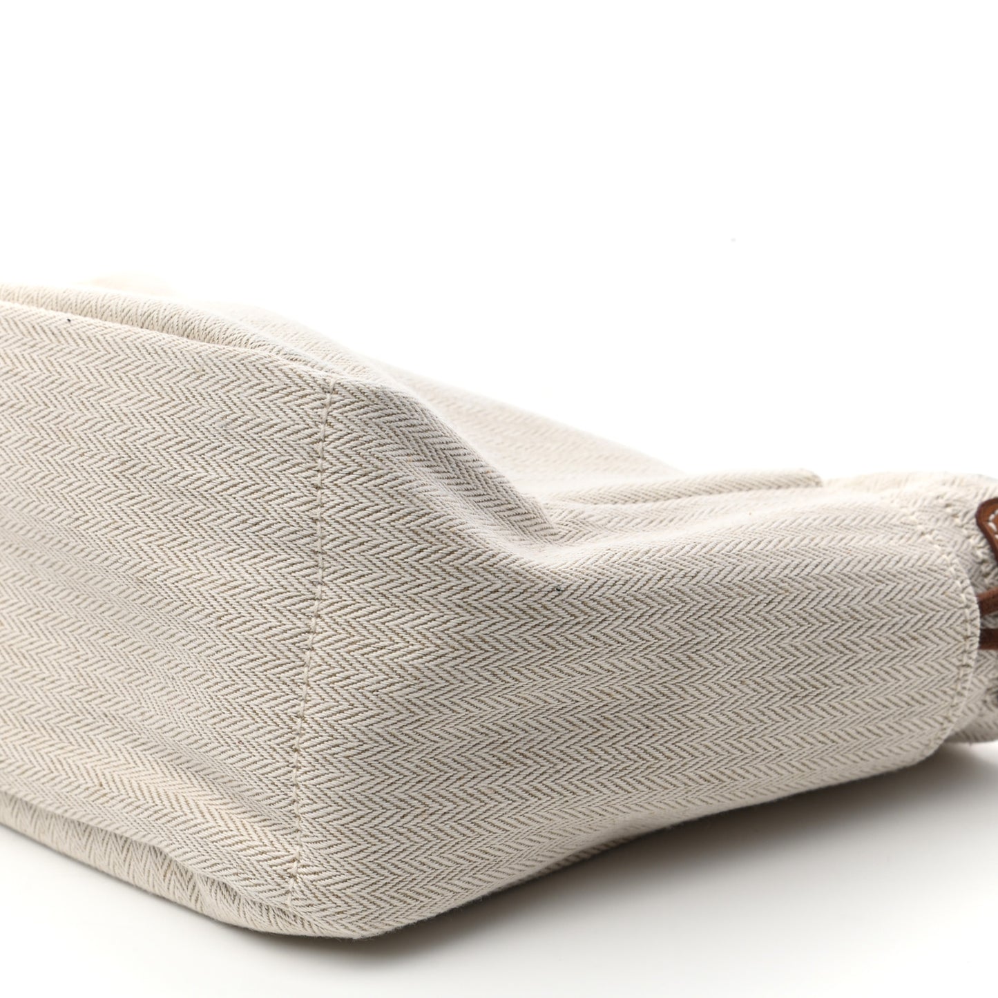 Canvas Barenia Fourbi 25 MM Pouch Naturel Fauve