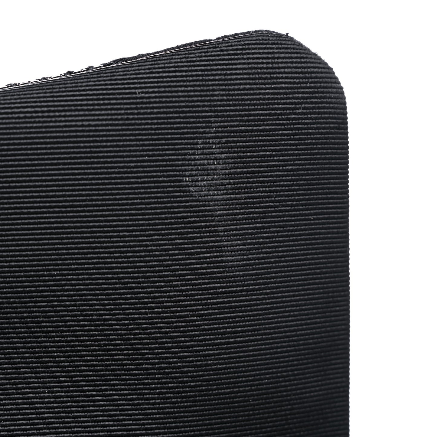 Tweed Patchwork Jumbo Single Flap Black