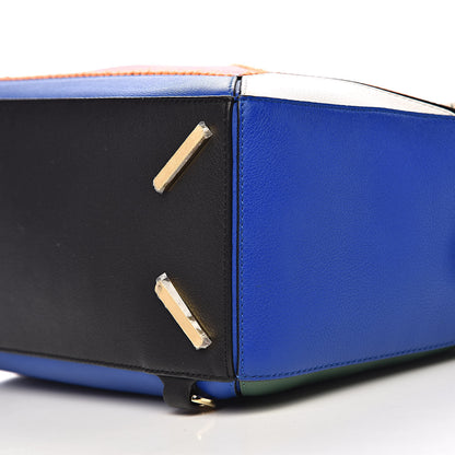 Loewe Calfskin Medium Patchwork Puzzle Bag Multicolor 12 of 13