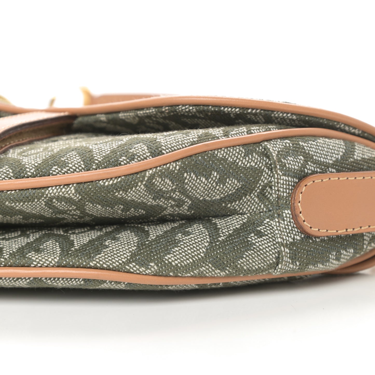 Monogram Saddle Bag Green