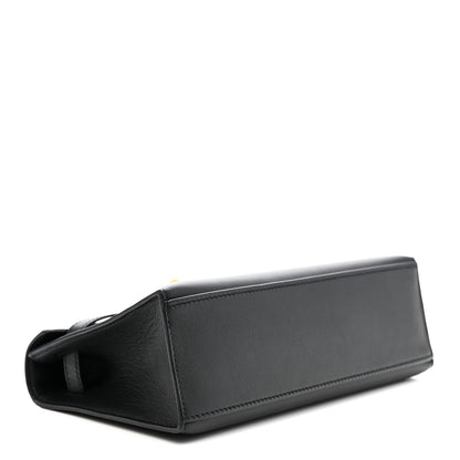 Hermes Swift Kelly Pochette Clutch Black 4 of 11