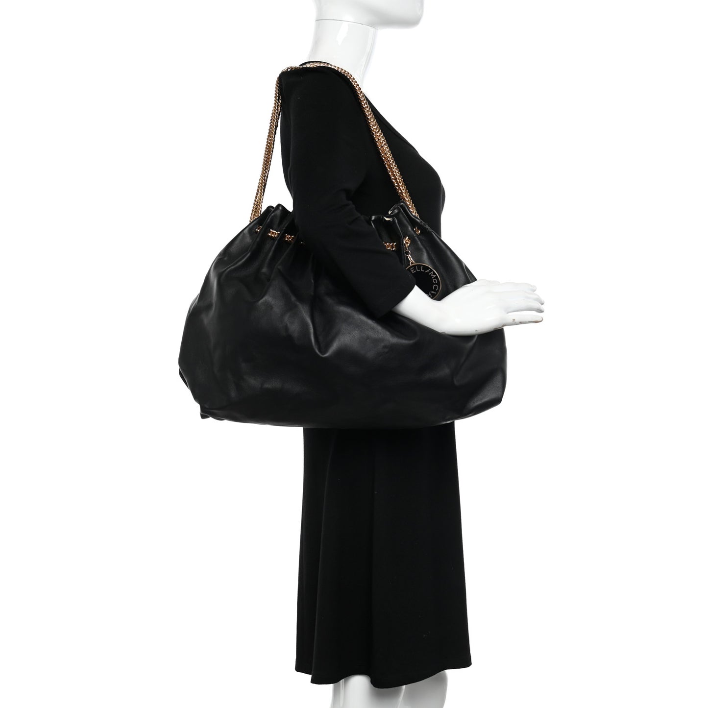 Eco Alter Nappa Noma Soft Bucket Bag Black