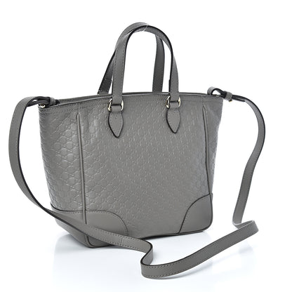 Gucci Microguccissima Small Bree Tote Graphite 3 of 10