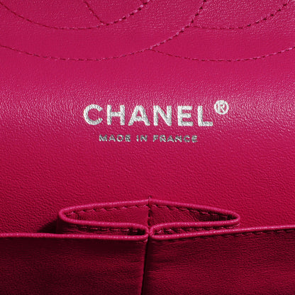 Chanel Iridescent Caviar Quilted Jumbo Double Flap Pink 6 of 8