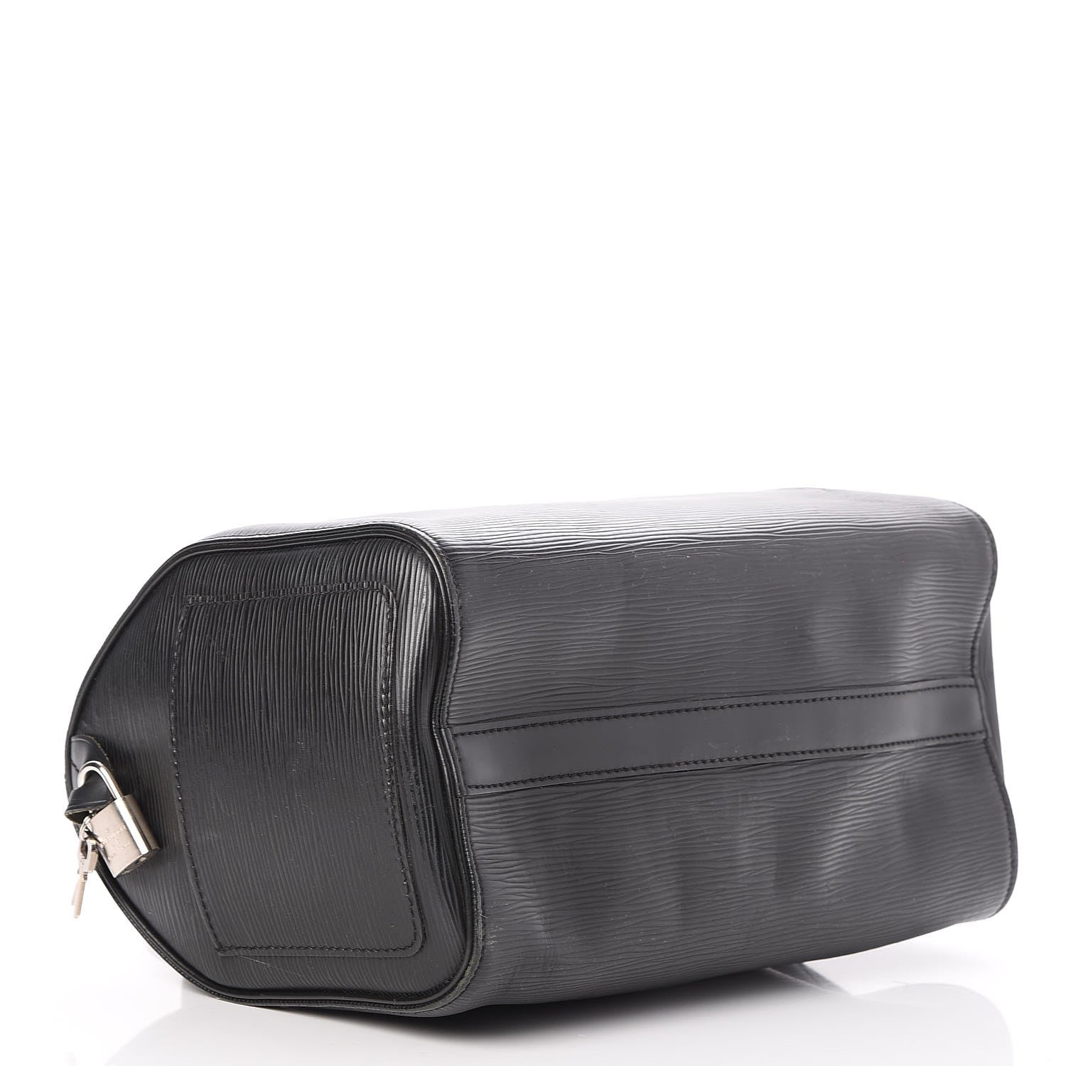 Louis Vuitton Epi Speedy 25 Black 4 of 7