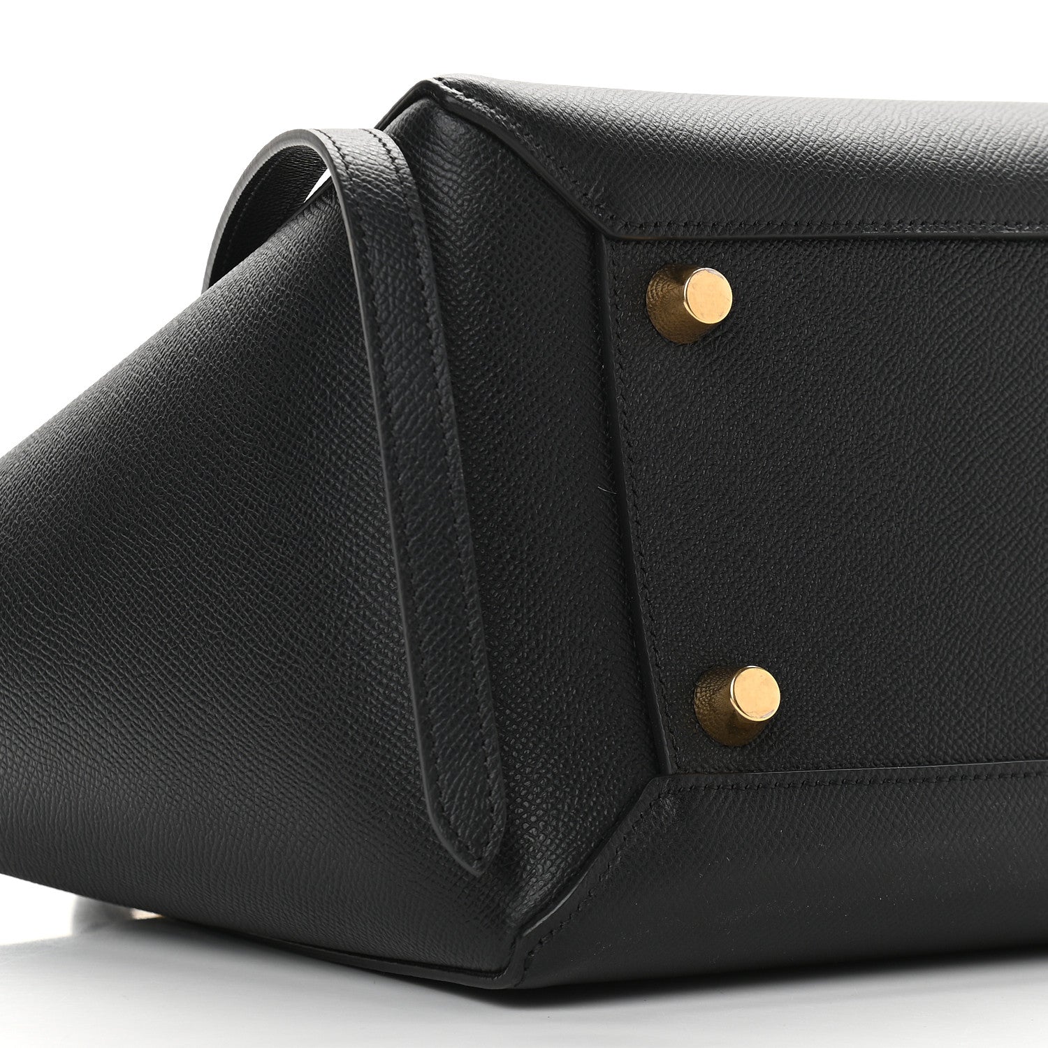 Celine Grained Calfskin Mini Belt Bag Black 5 of 9