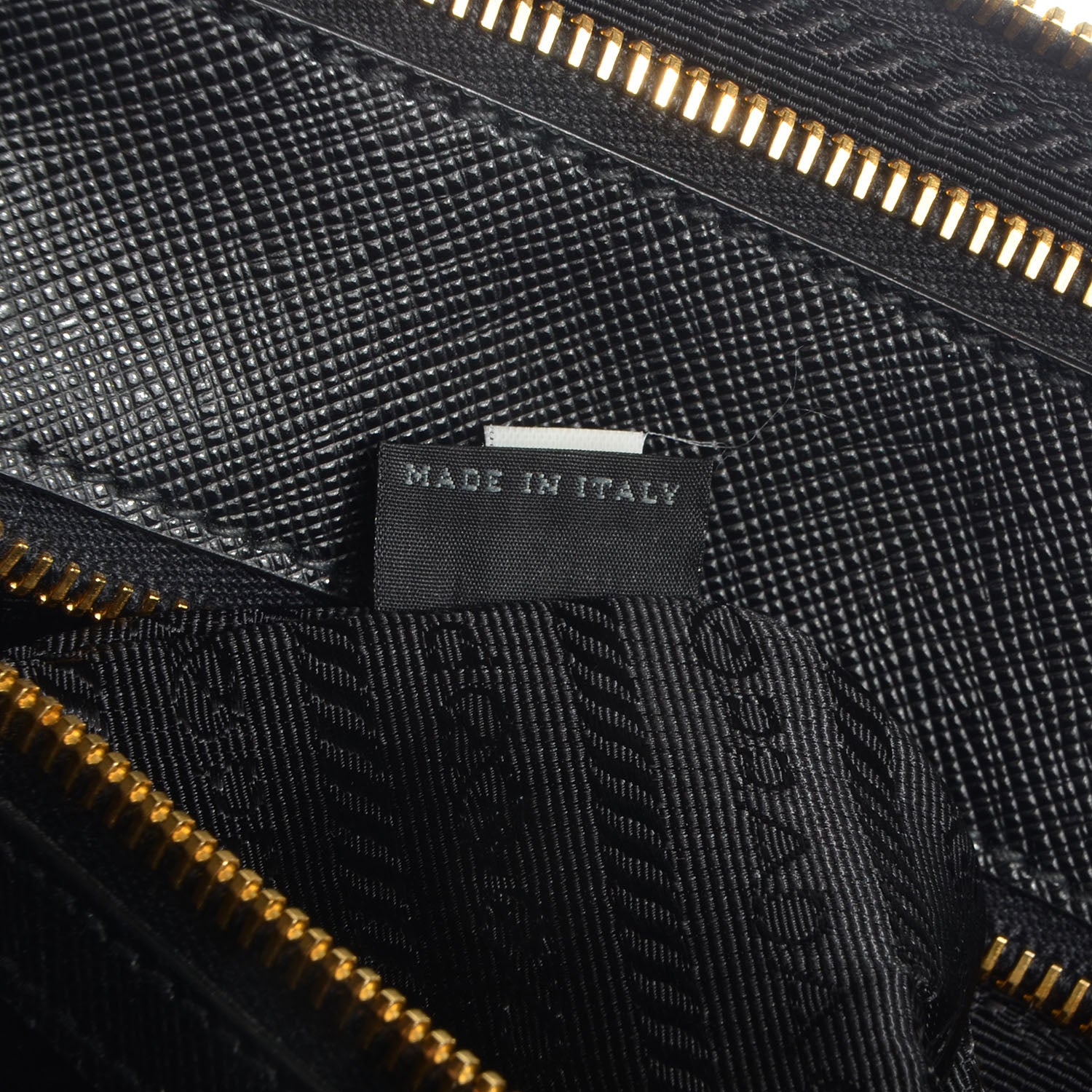 Prada Saffiano Lux Large Double Zip Tote Nero Black 7 of 10
