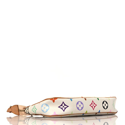 Louis Vuitton Monogram Multicolor Pochette Accessories White 4 of 9