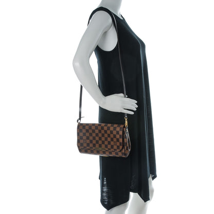 Louis Vuitton Damier Ebene Favorite MM 2 of 8