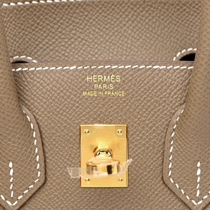 Hermes Epsom Birkin Sellier 25 Etoupe 6 of 11