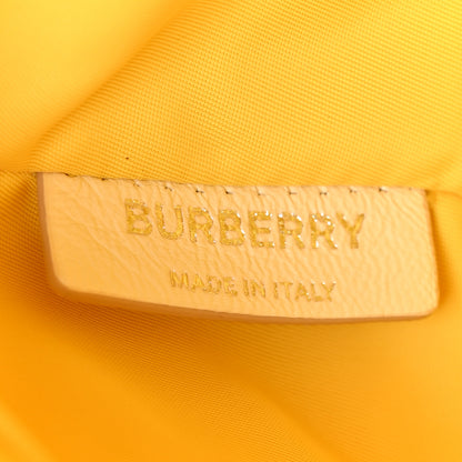 Burberry Lambskin Quilted Small Crescent Lola Bag Pale Vanilla 7 of 15