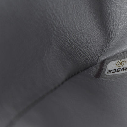 Chanel Aged Calfskin Quilted 2.55 Reissue Mini Flap Grey 9 of 10