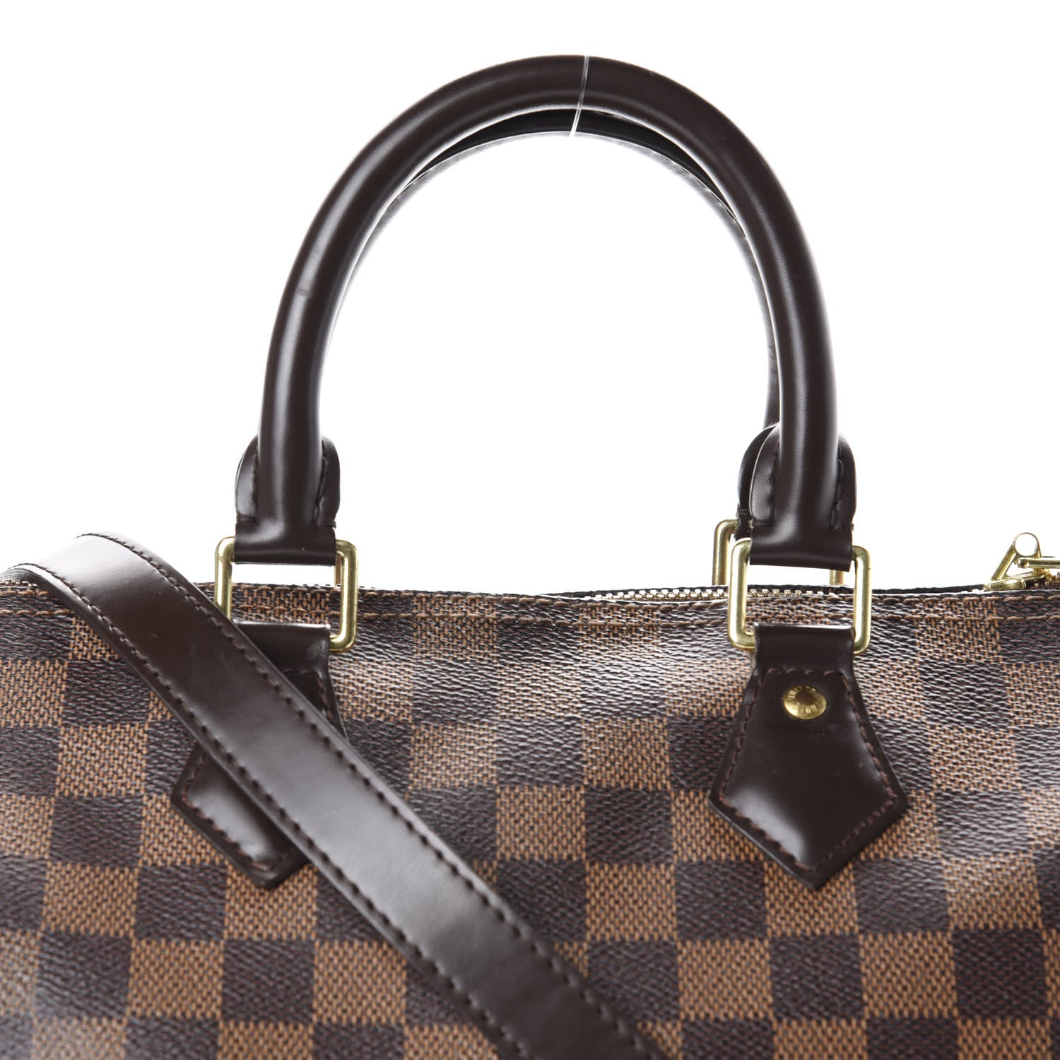 Louis Vuitton Damier Ebene Speedy Bandouliere 25 12 of 12