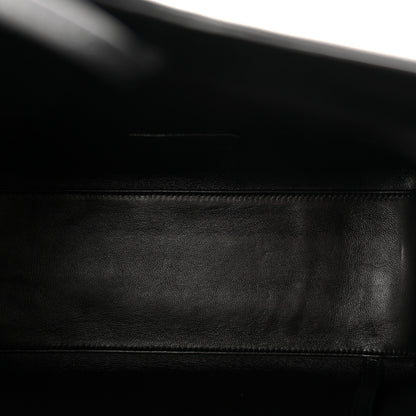 Saint Laurent Patent Calfskin Rendez-Vous Hobo Black 6 of 11