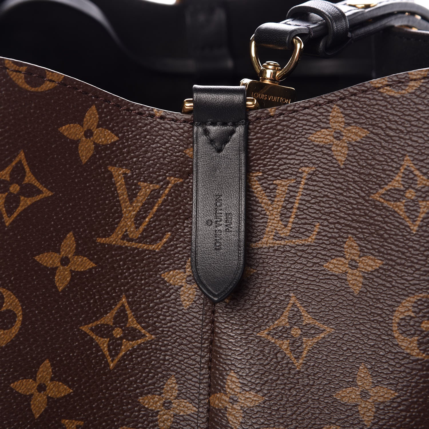 Louis Vuitton Monogram Neonoe MM Black 6 of 6