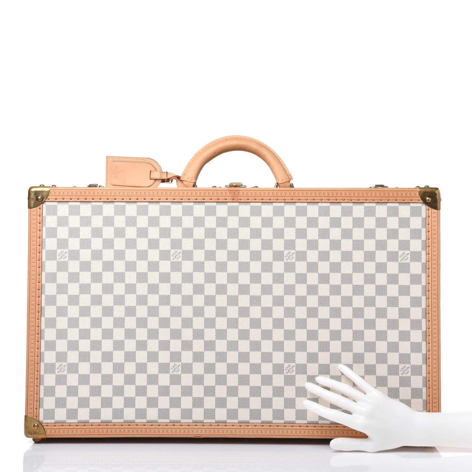 Louis Vuitton Damier Azur Gemine 8 Pairs Shoe Trunk 2 of 27