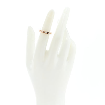 Cartier 18K Pink Gold Diamond Lanieres Half Eternity Band Ring 47 4 2 of 4