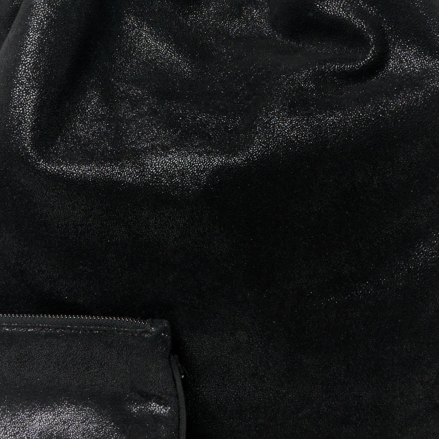 Stella McCartney Shaggy Deer Falabella Fold Over Tote Black 11 of 13
