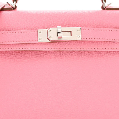 Hermes Chevre Mysore Mini Kelly Sellier 20 Rose Confetti 8 of 11