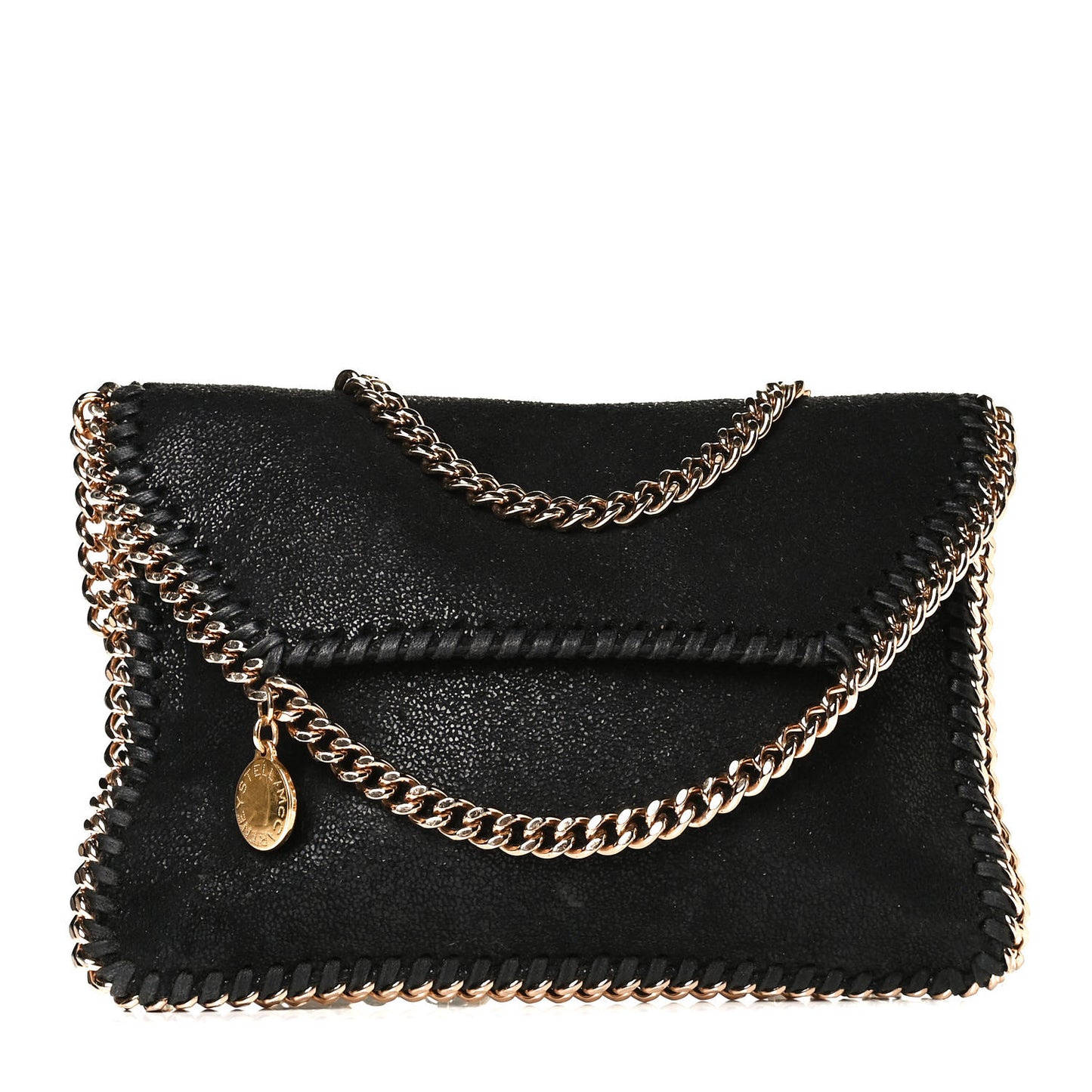 Shaggy Deer Falabella Mini Crossbody Bag Black