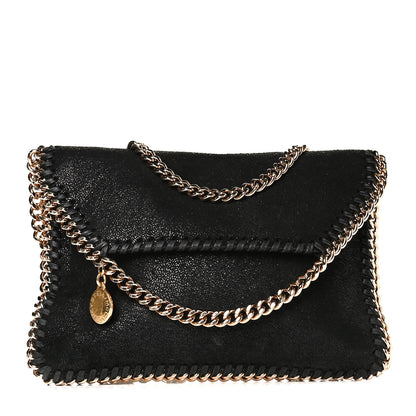 Stella McCartney Shaggy Deer Falabella Mini Crossbody Bag Black 1 of 13