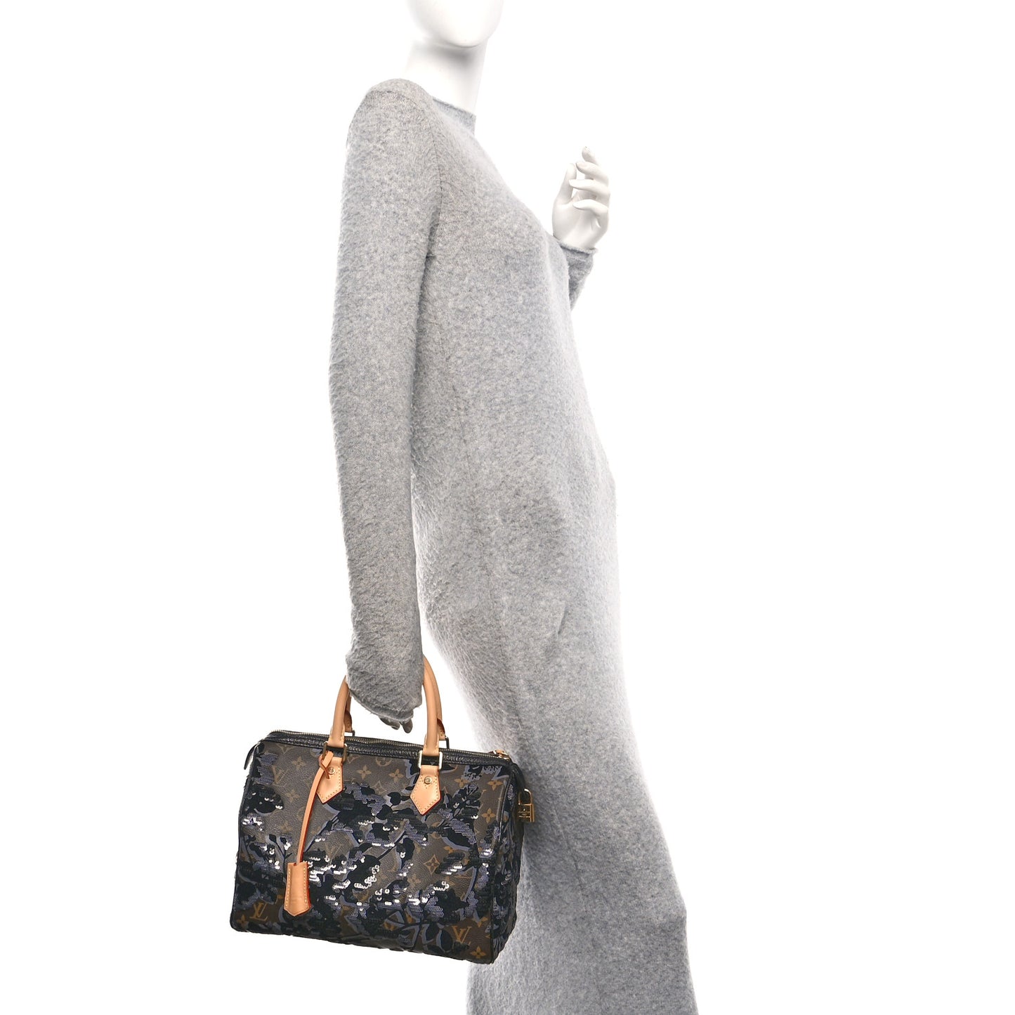 Monogram Fleur De Jais Sequins Speedy 30