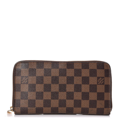 Louis Vuitton Damier Ebene Zippy Organizer Wallet 1 of 10