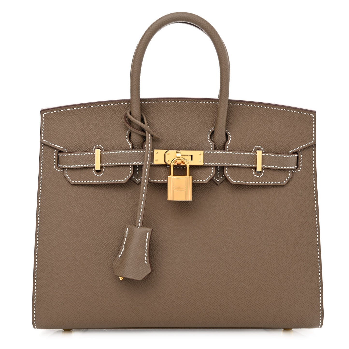 Epsom Birkin Sellier 25 Etoupe