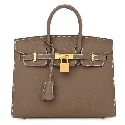 Hermes Epsom Birkin Sellier 25 Etoupe 1 of 11