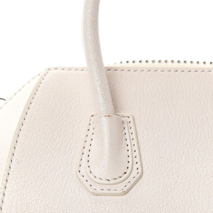 Givenchy Sugar Goatskin Mini Antigona Ivory 9 of 14