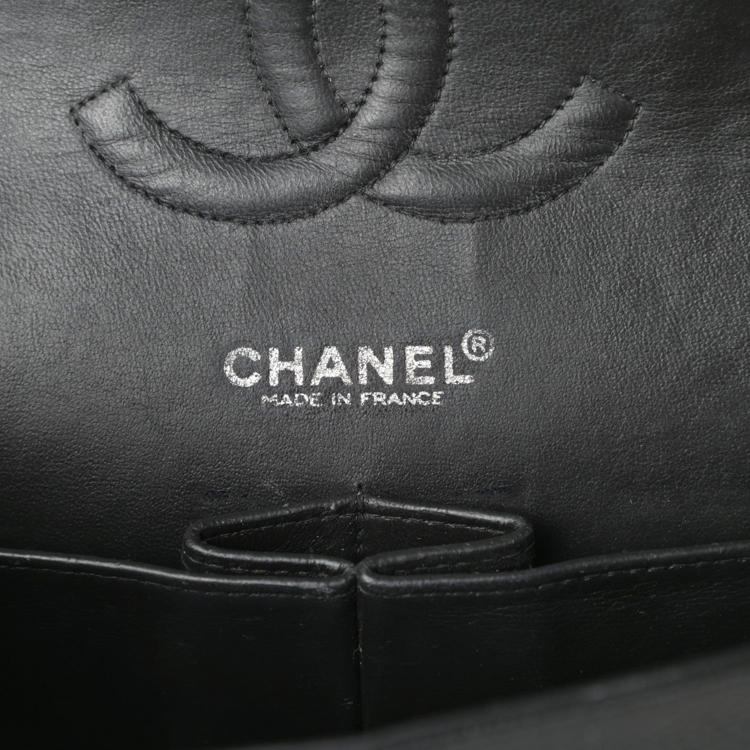 Chanel Caviar Quilted Medium Double Flap Black 6 of 10