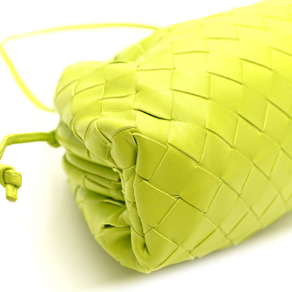 Bottega Veneta Nappa Intrecciato The Mini Pouch Kiwi 8 of 9