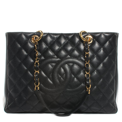 Chanel Caviar Grand Shopping Tote GST Black 1 of 7